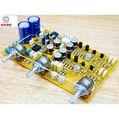 Assembeld Fully Separation HIFI Tone Preamp Board Base On UK NAD Preamplifier