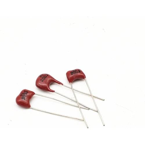 NEW 12pcs 500V 200PF Silver mica capacitor 12pcs