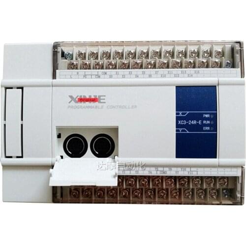New Original XC3-24RT-C Programmable Controller Module PLC CPU DC24V 14 DI NPN 10 DO Relay Transistors