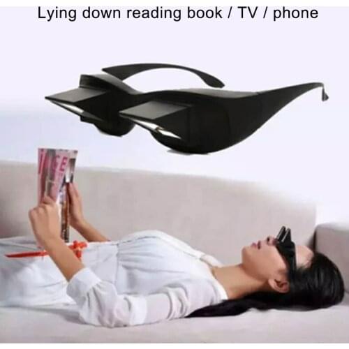 Psacss 2019 NEW Lazy Man Glasses Men Women Children Comfortable Reading Glass Lenses Lying Down View Funny Refractive Glasses