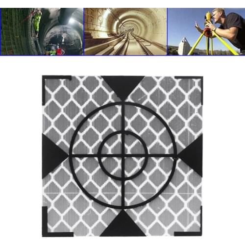 Reflector Sheet 40x40mm Reflective Tape Target Total Station Widely Used Enginee
