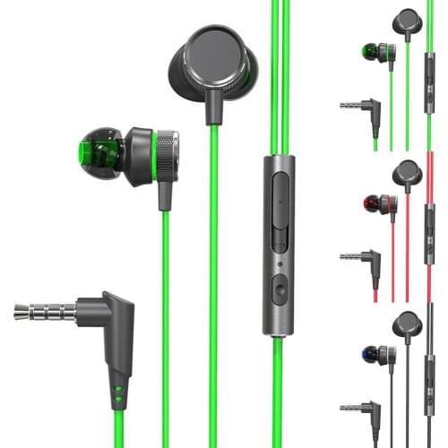 Wired Headphones Universal G15 In-Ear Noise Cancelling Gaming Earphone Audio Computer Mic Music Headset For Xiaomi For Huawei