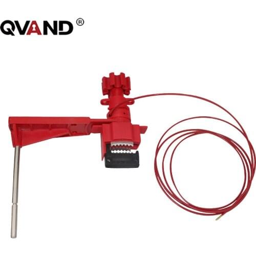 QVAND Universal Gate Valve Lockout with One Blocking Arm Equipment Devices Lock M-H14