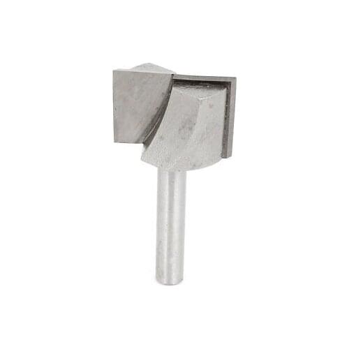 Wood Cutting Tool 1/4" x 1" Straight Shank Cleaning Bottom Router Bit