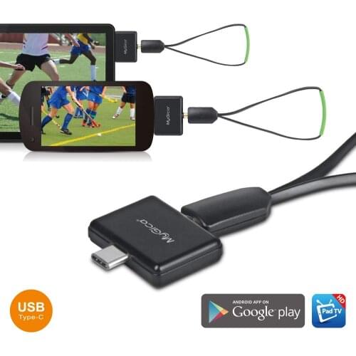 Type-C ISDB-T Full Seg PT275C Pad TV Tuner Watch HD TV on Android Phone/Pad for Japan Brazil Peru Philippines