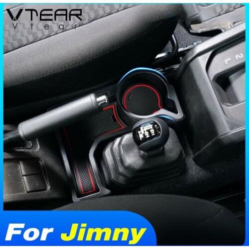 Vtear For Suzuki Jimny Center Console Storage Box Container Holder Car Interior Styling Decoration Accessories Parts 2019-2020