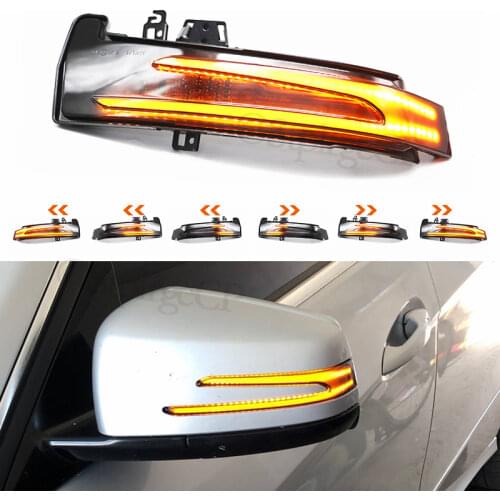 For Mercedes Benz S Class W221 2006 2007 2008-2013 High quality Dynamic LED Side Rearview Mirror Turn Signal Light Indicator