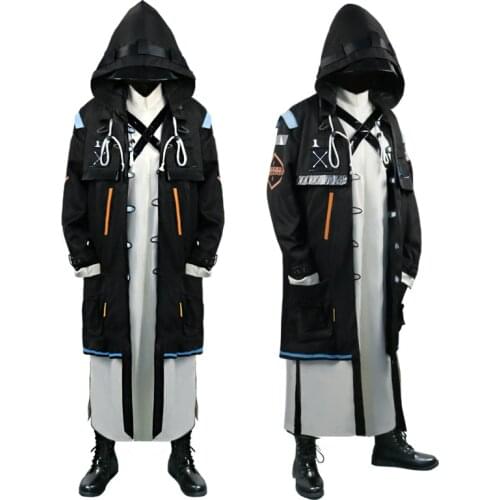 YOYOCOS Arknights Doctor Cosplay Technology Sense Suit Handsome Uniform Costume Halloween Outfit Men RHODES ISLAND