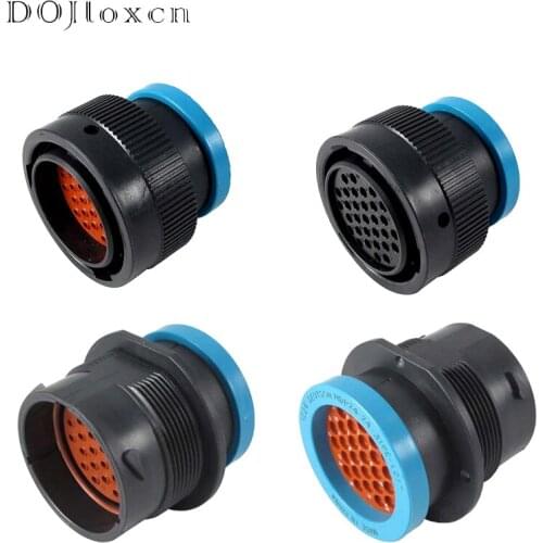 1/5/Sets 31 Pin Deutsch Wiring Connector Original Authentic Can Be Connected To The Tail Clip Corrugated Pipe HDP24-24-31PE-L017