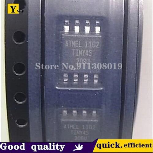 10pcs/lot ATTINY45-20SU IC ATTINY45-20SU ATTINY45 SOP-8 In Stock