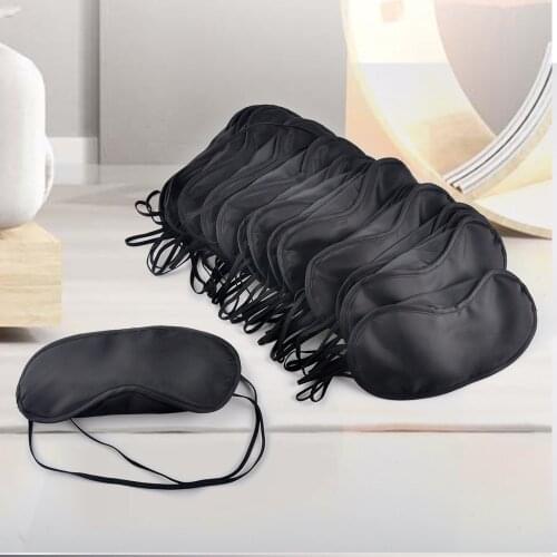 10Pcs/lot Gift Travel Sleep Mask fast Sleeping Eye Mask Eyeshade Cover Shade Patch Women Men Soft Portable Blindfold Travel