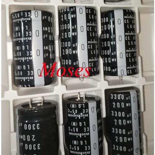 200v 33000uf +/- 20% Capacitance 100% Original New LQ Audio Capacitors Electrolytic Capacitor Radial 35x60mm 1pcs