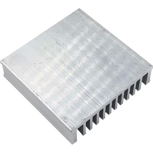 4PCS 50x50x13mm Aluminum Cooling Board Heatsink Radiator for LED Light Lamp Heat Dissipation Radiating Protector of LED 50mm