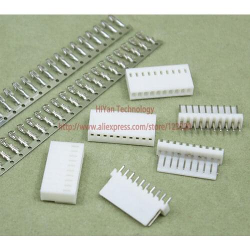 50sets/lot) connector KF2510 2510 10Pin Pitch:2.54MM/0.1inch 180 Degree Pin Header + Terminal + Housing KF2510-10P