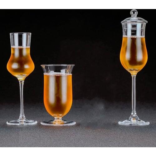 8 Colour 100-200ml Whisky Premium Tasting Wine Glass Tulip Goblet Vodka Wine Taster Professional Wine Set Sniffing Cup Red wine