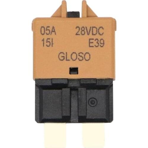 ATC Circuit Breaker Blade Fuse DC 28V Manual Reset ATC Circuit Breaker Blade Fuse for Car Motorcycle Truck Boat Marine