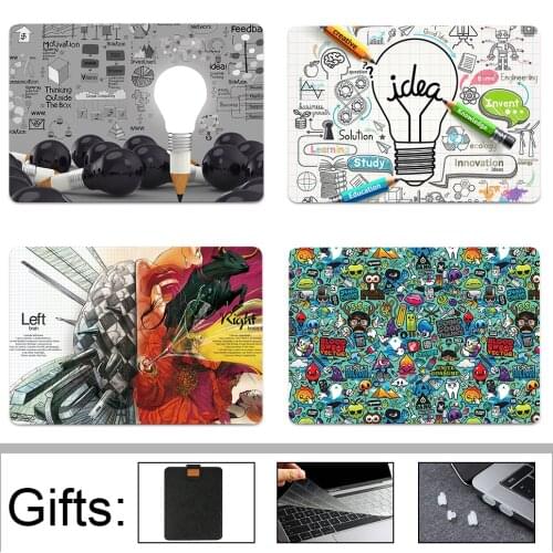 Sanmubaba Laptop Case For Macbook Air 11 13 Pro Retina 13 15 16 With Touch Bar Light Bulb Cover for mac book 12 inch Case a1534