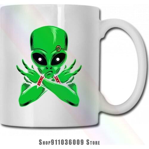 Rock And Roll Alien mug cup tazas