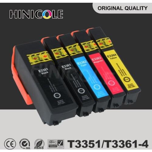 T33 33XL T3351 T3361 Ink Cartridge Compatible For Epson Expression Premium XP-530 XP-630 XP-635 XP-640 XP-830 XP-900 Printer