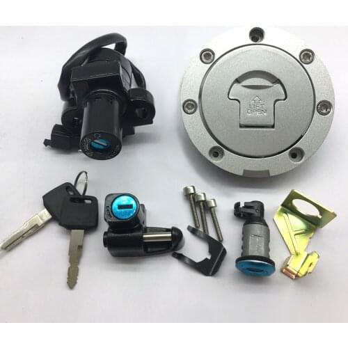 Motorcycle Ignition Switch Fuel Gas Cap Seat Lock Key Set For Honda RVF400 VFR400 NC30 NC35