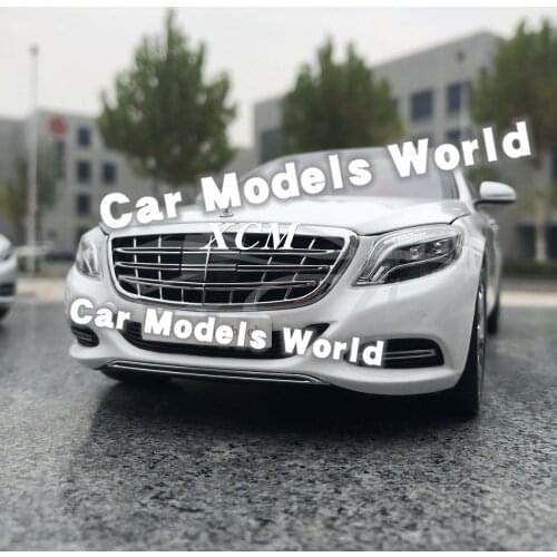Diecast Car Model for Almost Real S-Class 2016 1:18 (White) + SMALL GIFT