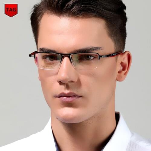 2017 retro metal eyeglasses frame TAG Hezekiah Brands myopia computer optical frame vintage spectacle frames oculos de grau nerd