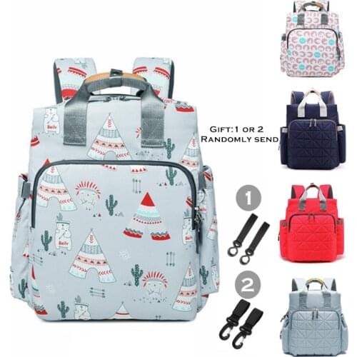 Multi-function Moms Maternity Nappy Bag Large Capacity Baby Travel Tote Diaper Stroller Bag Mummy Backpack Designer For Mom