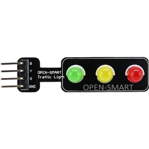 Traffic Light LED Display Module Onboard Red Yellow Green 5mm LED Great for Making Traffic Light System Model for Arduino