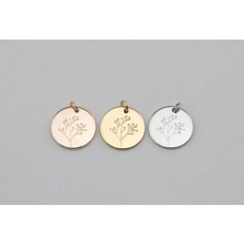 Factory Wholesale Ladies Bijoux Pendant Women Charm Jewelry Breath Flower Accessories