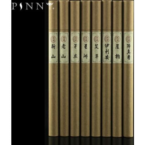 PINNY Chinese Incense Pure Agarwood Sandalwood Incense Sticks Incienso Natural Aromatherapy Raw Wood Buddhist Meditation