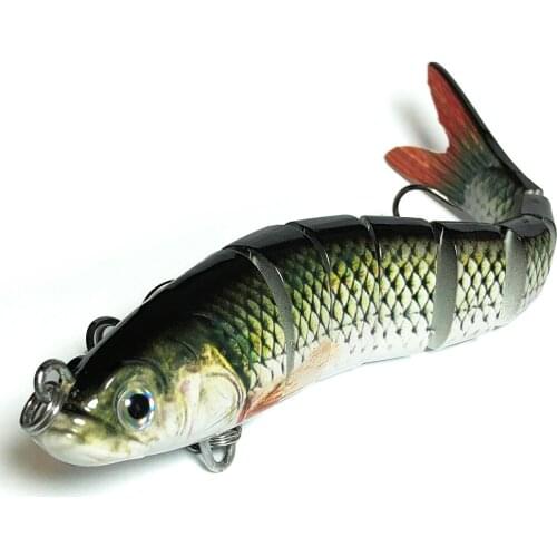 Fishing Lures For Dropshipping Multi Jointed Swimbait 8 6 Segement Wobblers Pike Tackle for Bass Trout Crankbait Lures