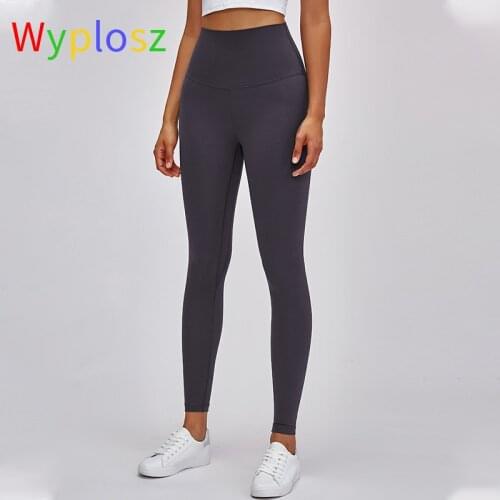 Wyplosz Super High Waist Nude Tight Fitness Yoga Pants Elastic Energy Gym Wear Workout Leggings Sports Runing Compression Hip