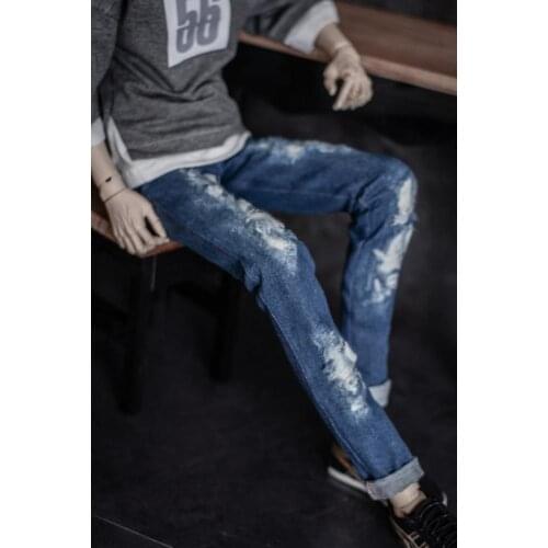 [wamami] Detailed Distressed Jeans 1/3 1/4 SD17 BJD Dolls Outfits