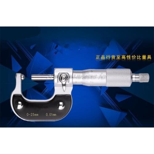 Precise measurement of spherical micrometer spiral micrometer with micrometer wall thickness 0-25mm 25-50mm