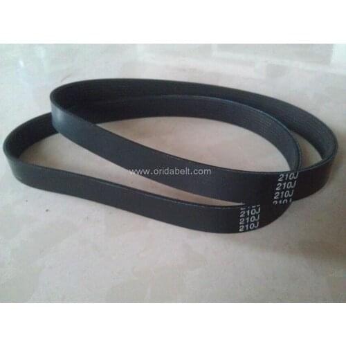 High quality 210J8 8PJ533 tumble dryer drive belts , washing machine belts , J type,fitness drive belt ,treadmill motor belt