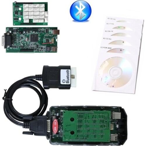 2021 NEW with Case V5.008 R2 2017.r3 keygen with Bluetooth obd2 scanner vd ds150e cdp for delphis can choose 8 car cables