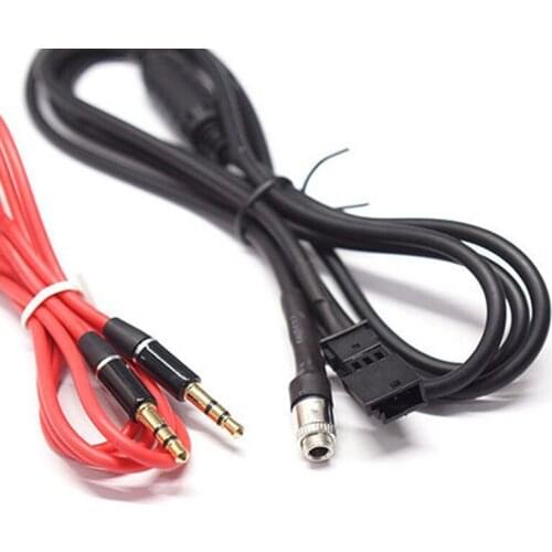3 Pin Female Aux Adapter Audio Cable For Bmw Bm54 E39 E46 E38 E53 X5 Ipod