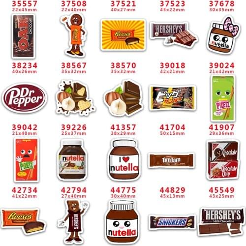 30pcs/lot MOM and Baby Notes Flat Resins Food Boss Planar Resin For Hair Bow Characters PR50154