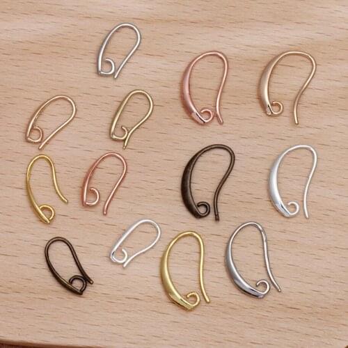 500pcs copper earring hooks carved ear hook earring findings jewelry accessories