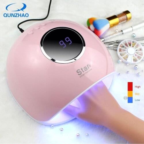 Star5 Lamp For Gel Varnish 72W Ice Lamp UV Led Lamp 33 LEDs Smart Lamp Nail Dryer Nail Polish Curing All Gel Tools