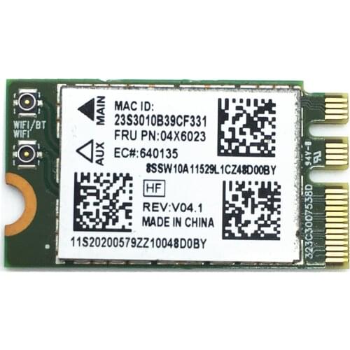 Atheros NFA345 802.11ac Support Bluetooth 4.0 NGFF Card FRU:04X6023 for Lenovo G70-70 G70-80 B50-80