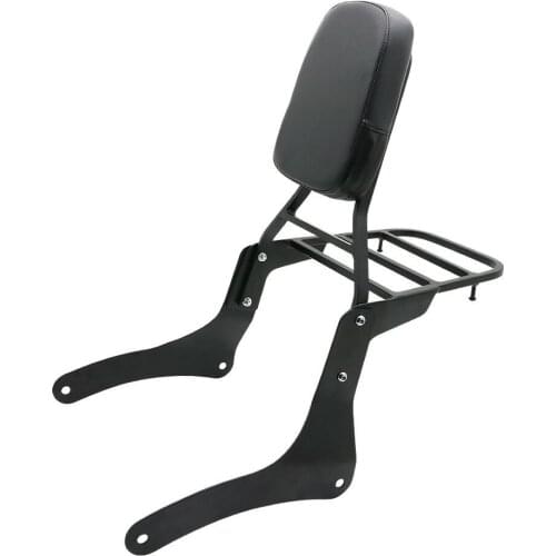 New Motorcycle Sissy Bar Backrest Luggage Rack For Kawasaki Vulcan VN900 Classic 2006- 2011 2012 2013 2014 2015 2016 2017Black