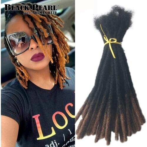 Black Pearl Tight Afro Kinky Bulk Human Hair 100% Human Hair For Dreadlocks Twist Braids Human Hair Extensions 20/60 strand/lot