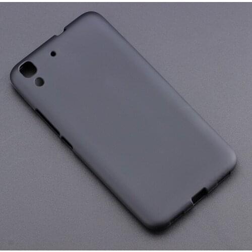 Black Gel TPU Slim Soft Anti Skiding Case Back Cover For Huawei Y6 Honor 4A Mobile Phone Rubber silicone Bag Coque Fundas