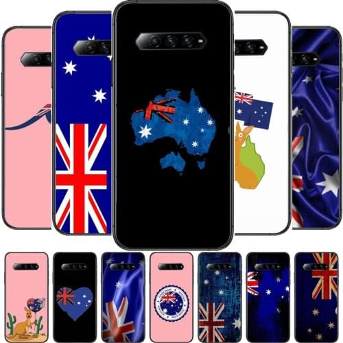 Australian flag Black Soft Cover The Pooh For Huawei Nova 8Pro 7 6SE 5T 7i 5i 5 4 4E 3 3i 3E 2i Pro Phone Case cases