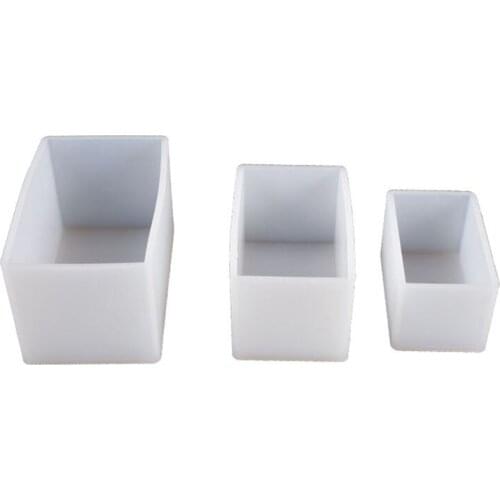Cuboid Silicone Mold Soap Polymer Clay Resin Epoxy Cake Mould Pendant Casting Handmade DIY Crafts Jewelry Making Tool