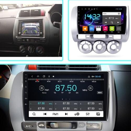 For HONDA Fit Jazz GD 2001~2008 Car Multimedia GPS Radio Navigation NAVI Player Integrated CarPlay 360 BirdView 3D