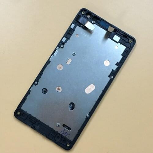 For Nokia Microsoft Lumia 535 N535 2S / 2C Version Touch Screen Digitizer Sensor + LCD Display Panel Screen Assembly Frame