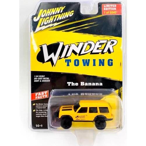 Johnny lightning 1/64 Cherokee Diecast Collection of Simulation Alloy Car Model Children Toys