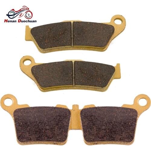 350cc Motorcycle Front and Rear Brake Pads Set For EXC-F 350 2012-2020